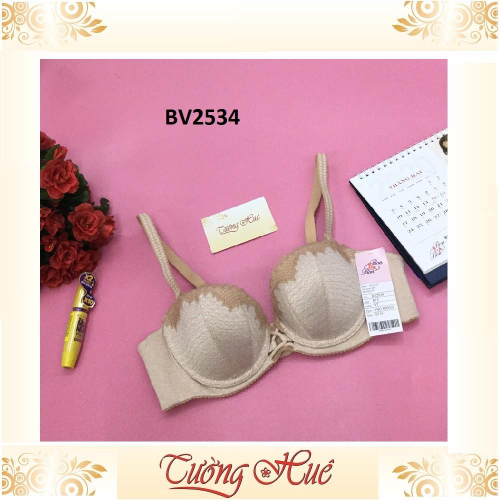 Áo lót nữ Bon Bon BV 2534 cúp bầu ngang.