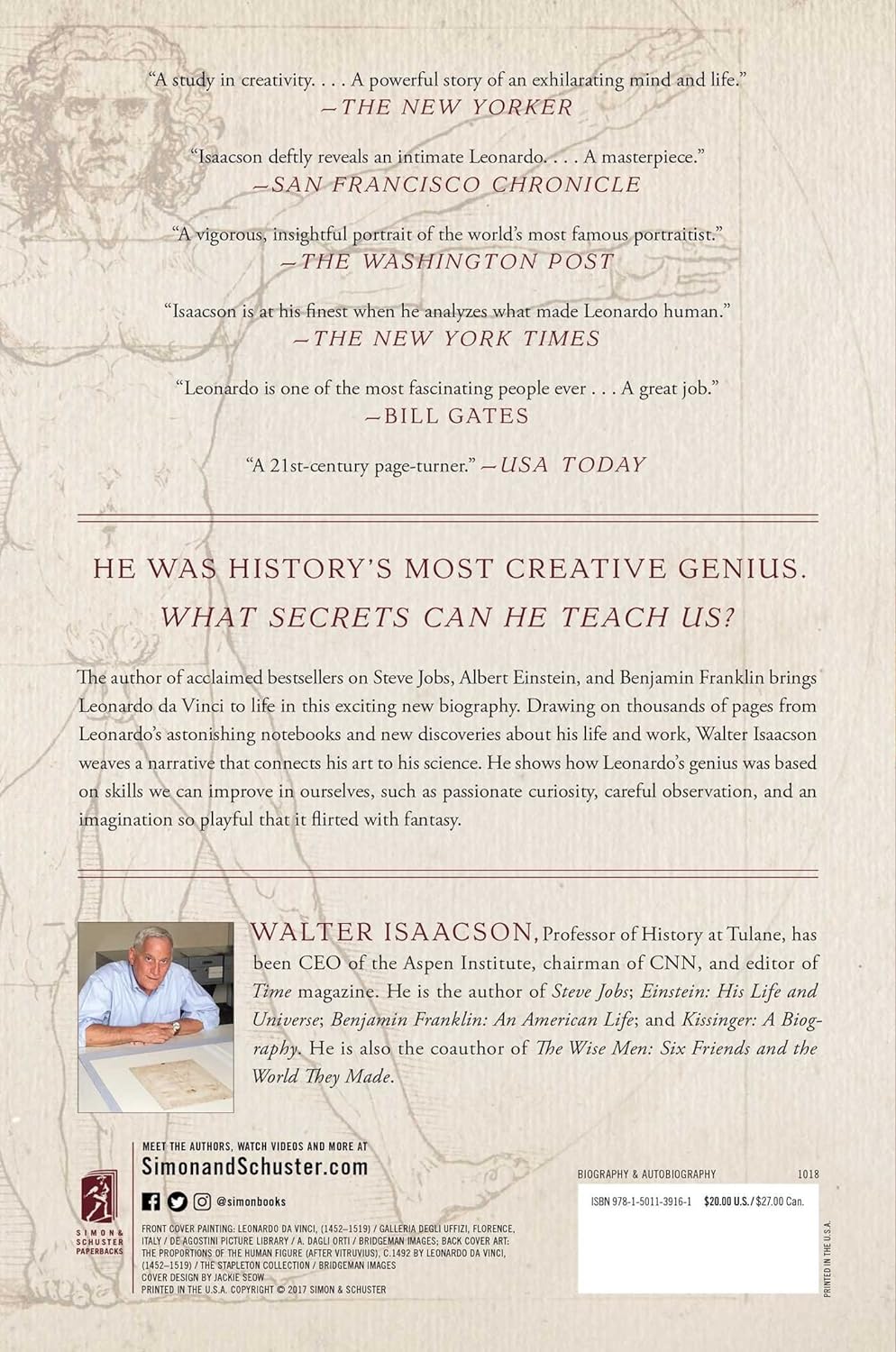 Sách Ngoại Văn - Leonardo da Vinci - Walter Isaacson (Author)