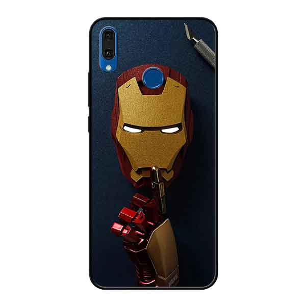 Ốp Lưng in cho Huawei Y9 2019 Mẫu Siêu Nhân 5 - Hàng Chính Hãng
