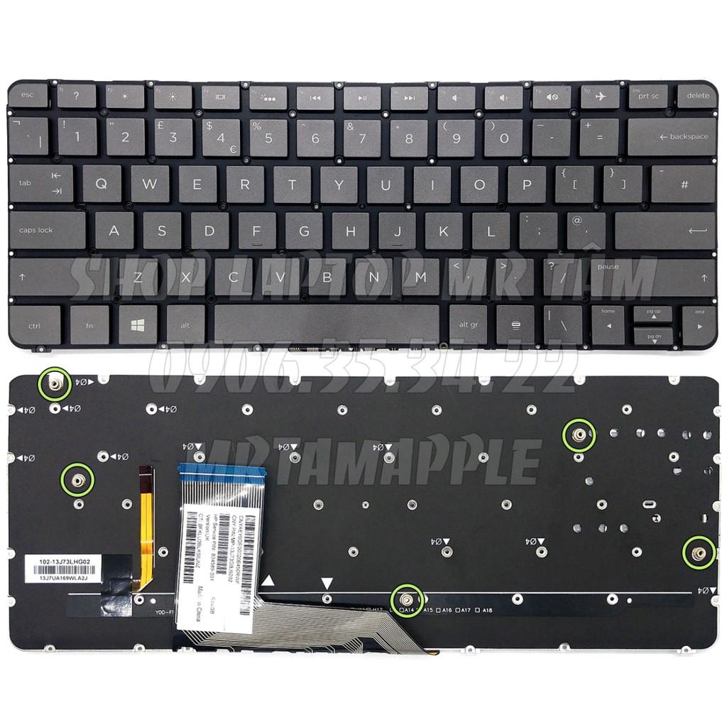 (KEYBOARD) BÀN PHÍM LAPTOP HP SPECTRE 13-4000 dùng cho HP Spectre x360 G1, G2,13-4000 ,13-4100, 13-4200