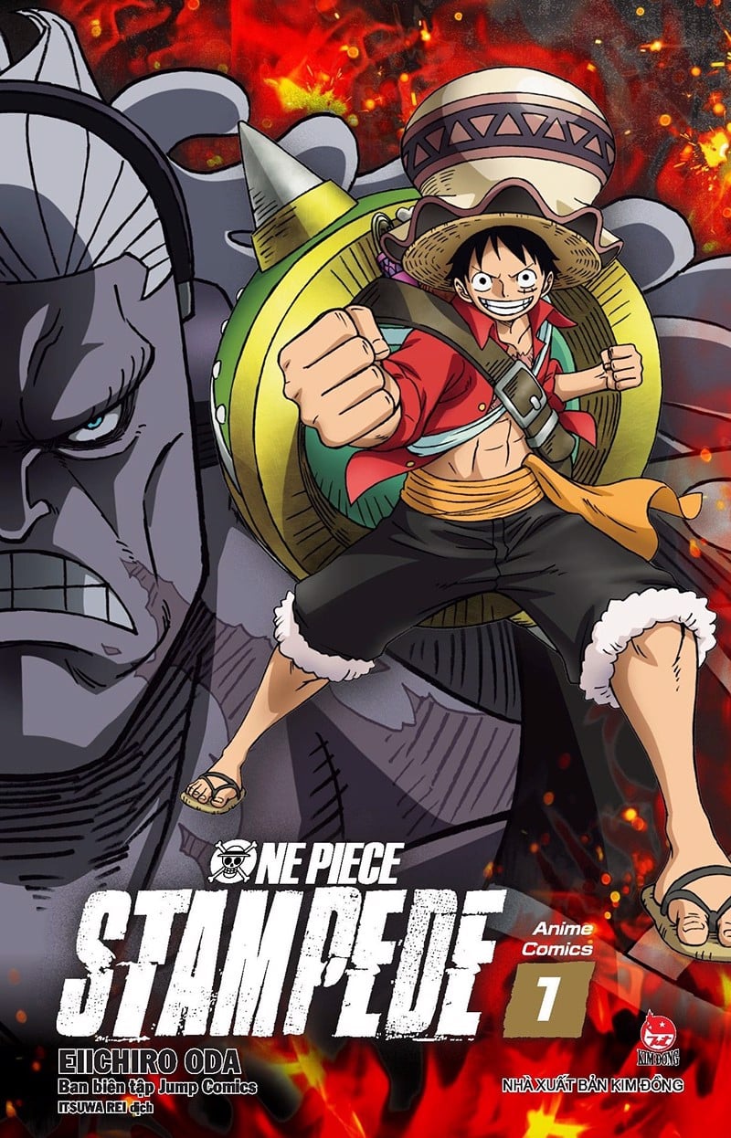 Sách - Anime comics: One Piece Stampede (combo 2 tập)