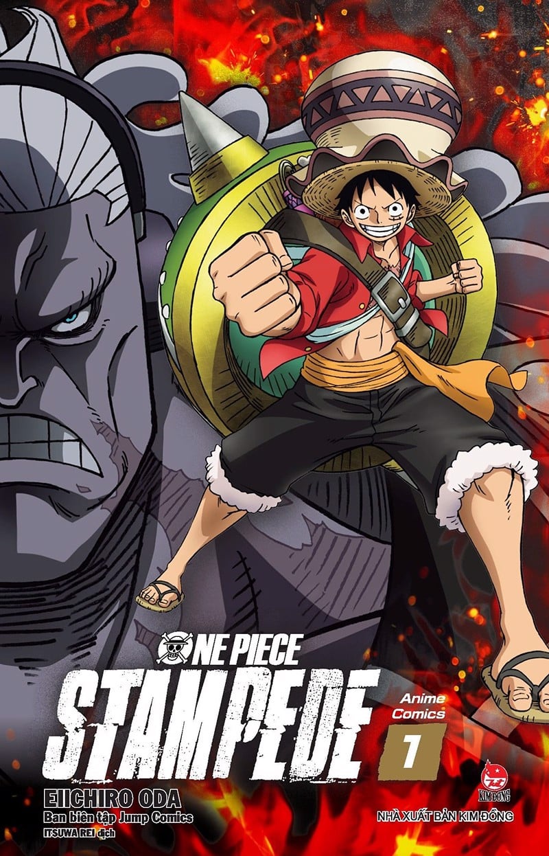 Sách - Anime comics: One Piece Stampede