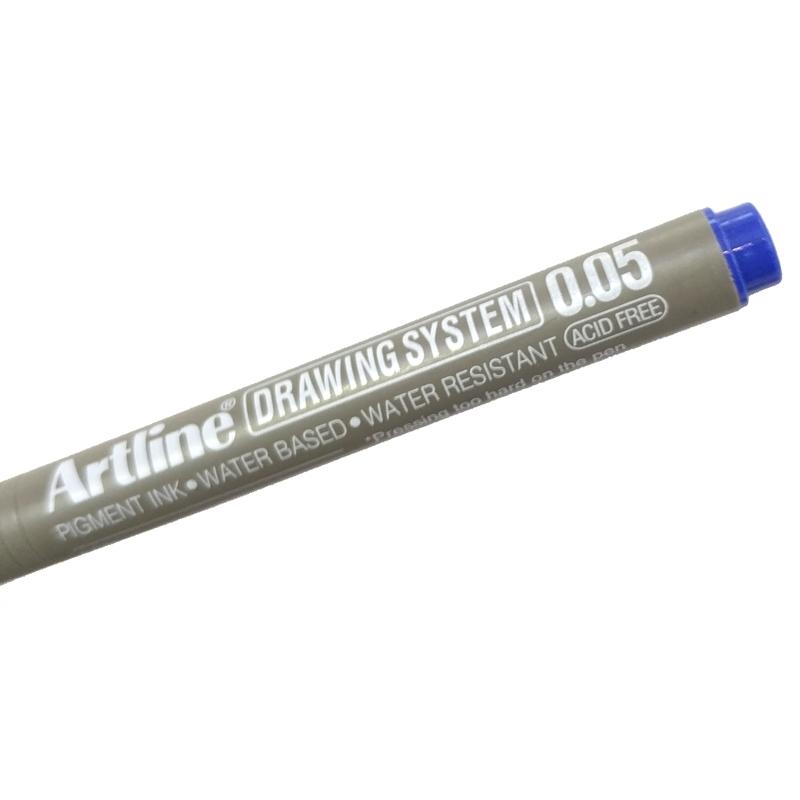 Bút Vẽ Kỹ Thuật 0.05 mm - Artline EK-2305-BL - Màu Xanh Dương