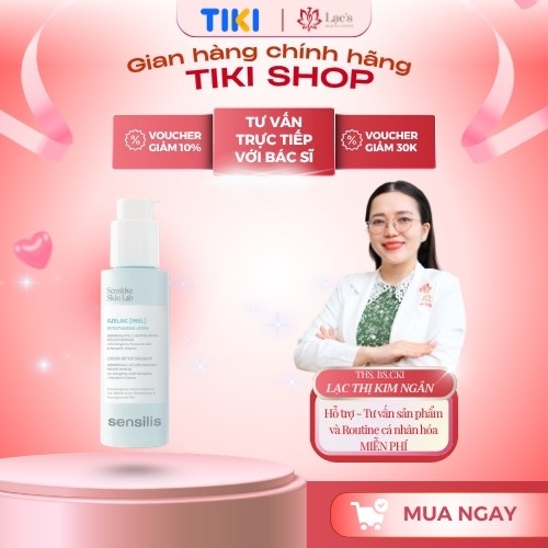 Dung Dịch Điều Tiết Bã Nhờn, Giảm Đỏ Và Làm Mờ Thâm - Sensilis Azelaic Peel 100ml