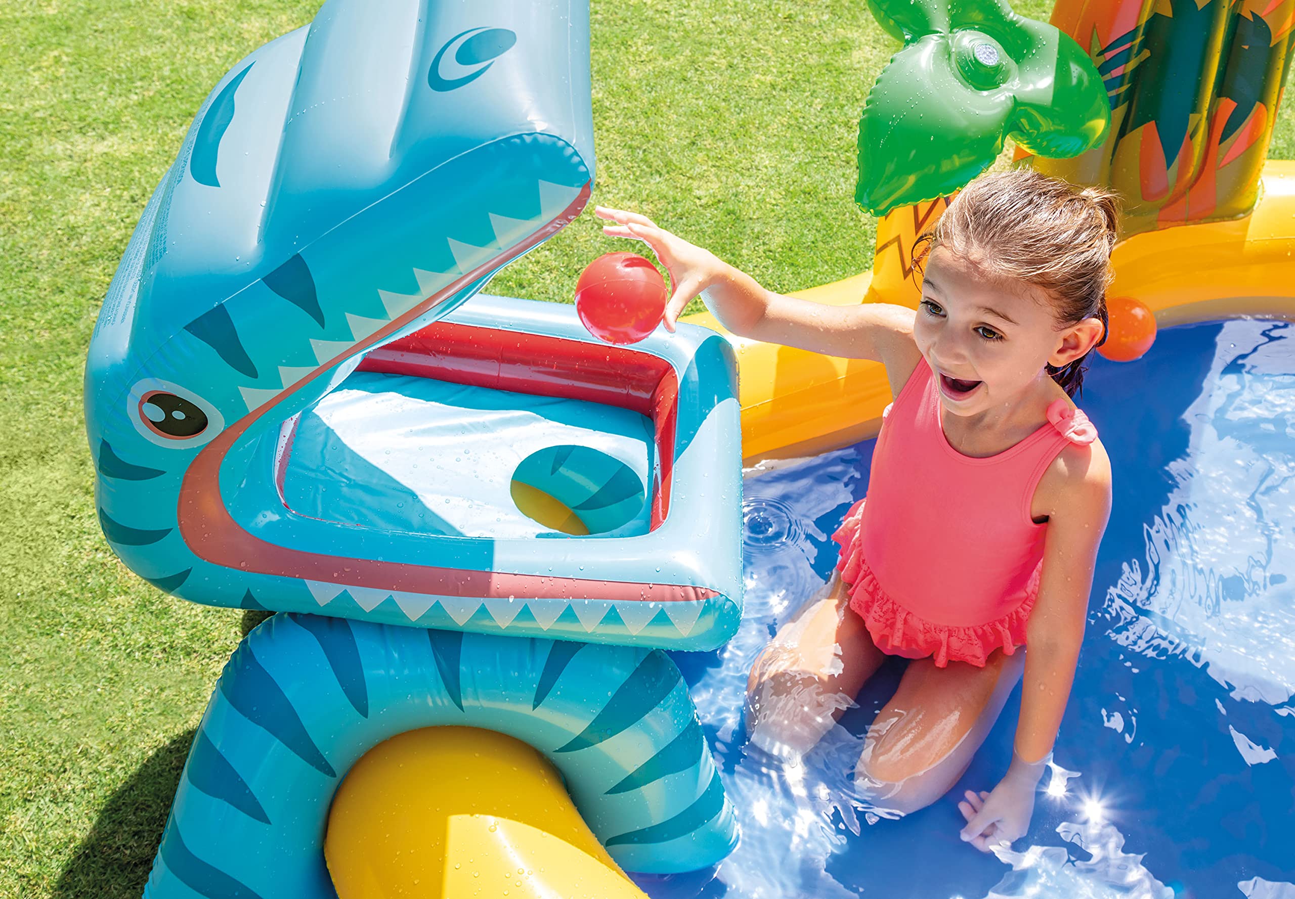 Công viên nước tại nhà Rừng Khủng Long Vận Động Tại Nhà Cho Gia Đình Và Bé Dinosaur Pool