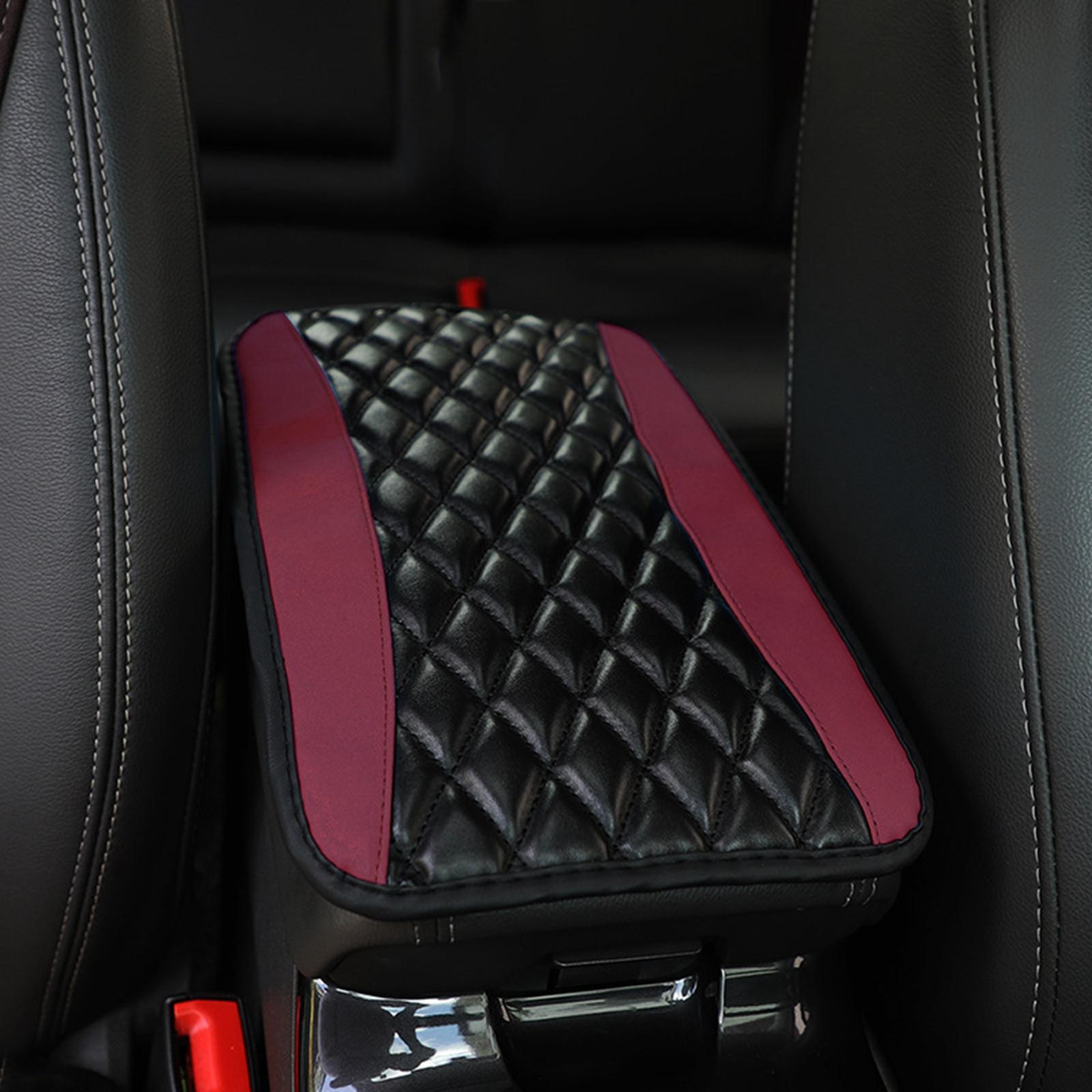 Armrest Box  Center Console  Protector Waterproof Center Console Box Cushion Mat Car Armrest Pad Cover for Most Car SUV