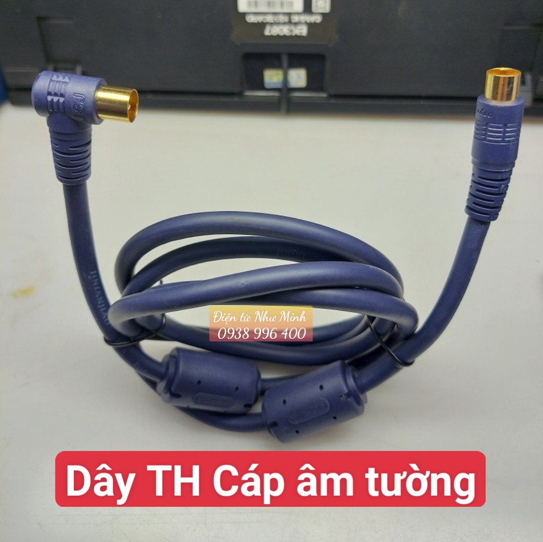 DÂY TRUYỀN HÌNH CÁP ÂM TƯỜNG CHỐNG NHIỄU LOẠI CAO CẤP 1.5M