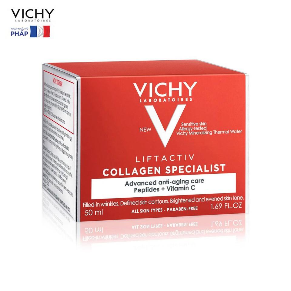 Vichy Kem Dưỡng Ngăn Ngừa Lão Hóa Liftactiv Collagen Specialist 50ml (New)