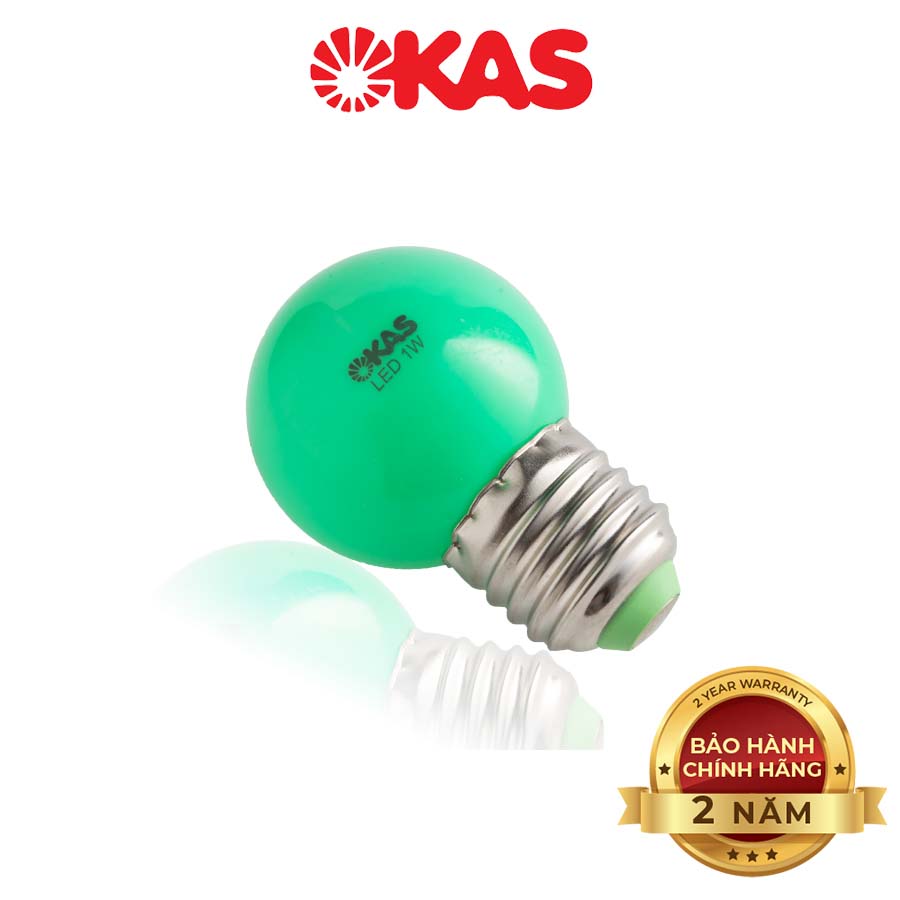 Bóng đèn LED trang trí OKAS G45 nhiều màu