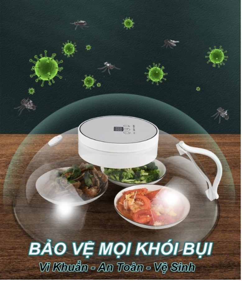 Lồng Đậy Hâm Nóng Thức Ăn khử khuẩn