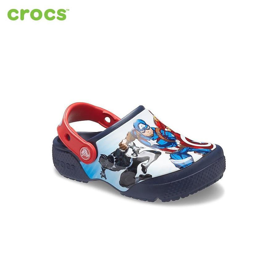 Giày lười trẻ em Crocs DISNEY FunLab Avengers Patch 206740