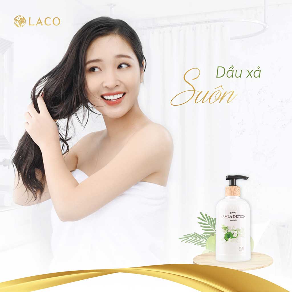 [CHÍNH HÃNG] Dầu Xả Amla Detox Laco