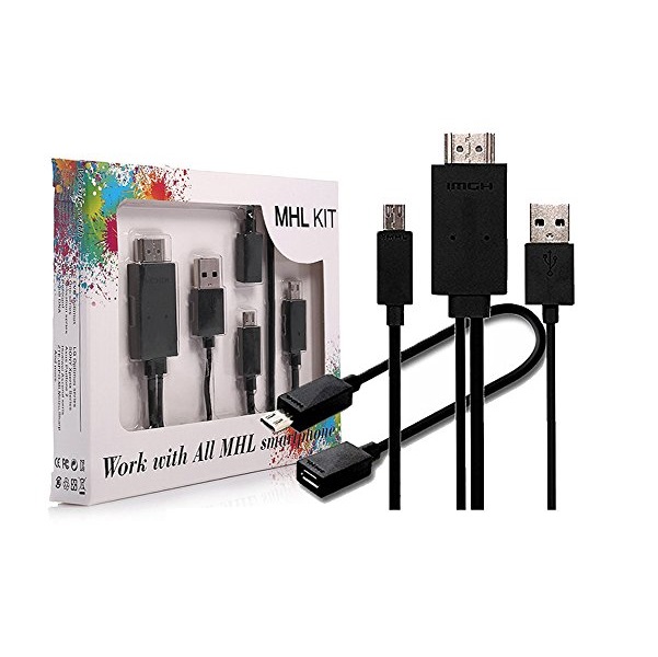 Cáp HDMI MHL Kit Đa Năng Cho Điện Thoại Android (màu ngẫu nhiên)