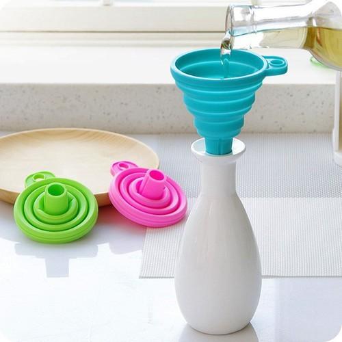 Phễu Silicon Gấp Gọn Loại Dày Siêu Bền Tiện Lợi