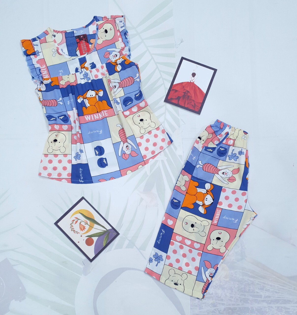 [45kg - 80kg] Đồ Bộ Măc Nhà, Đồ Bộ Nữ Tole (Lanh) 2 Da Quần Lửng Tay Cánh Tiên, Bigsize