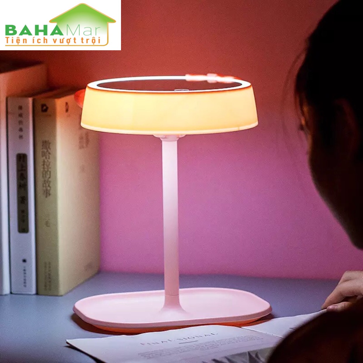 GƯƠNG TRANG ĐIỂM TÍCH HỢP ĐÈN LED ĐA NĂNG &quot;BAHAMAR&quot; hình thức đẹp có đèn để soi thật mặt