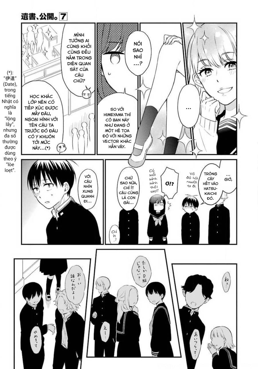 di thư trên bàn chapter 35 10