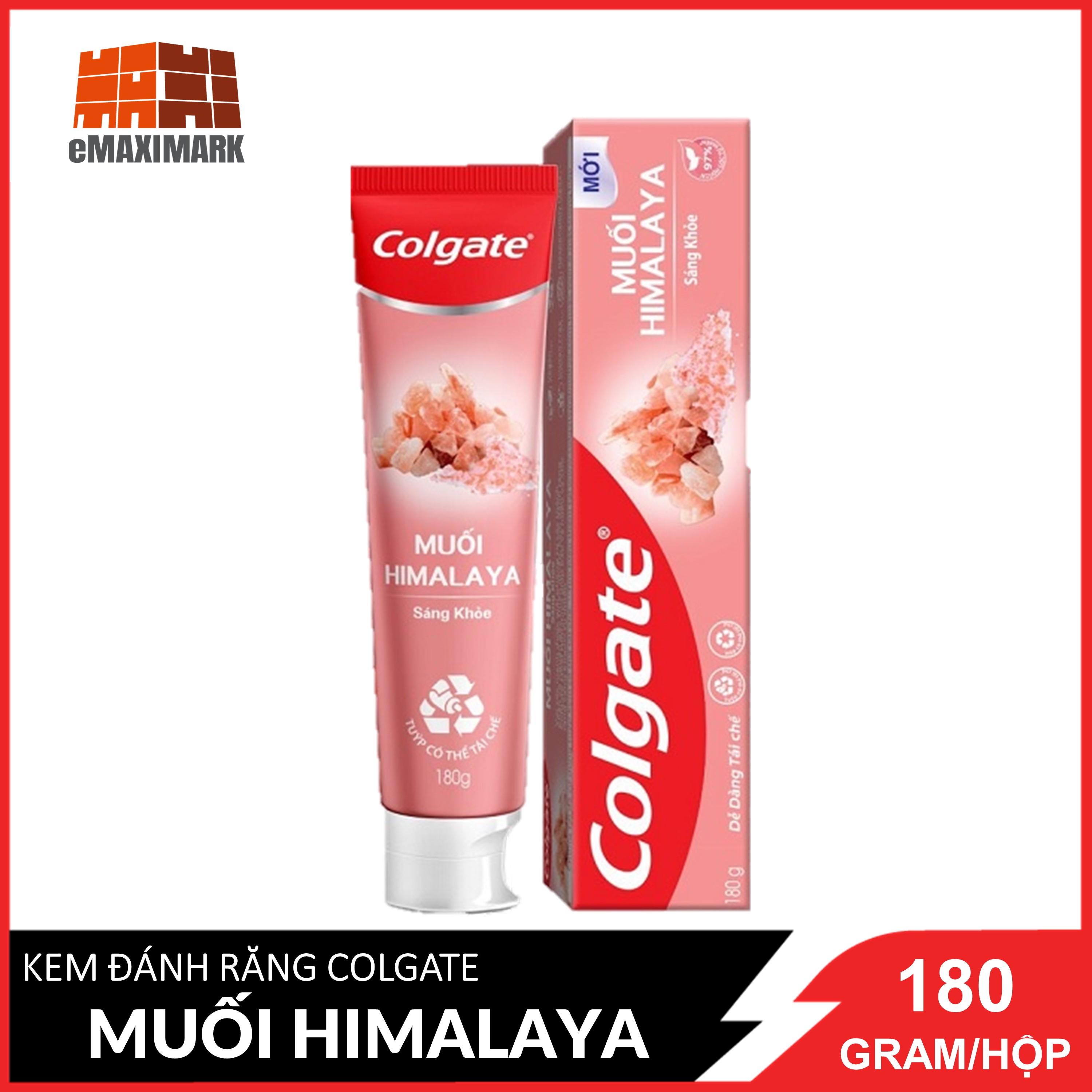 Kem Đánh Răng Colgate Muối Himalaya 180 Gram / Túyt