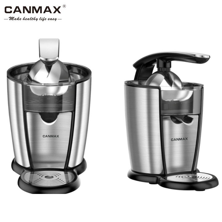 Máy vắt cam cao cấp thương hiệu Canmax CJ-186 - Chất liệu: Inox 304 - Dung tích: 1000ml - Công suất: 120W - Hàng Nhập Khẩu