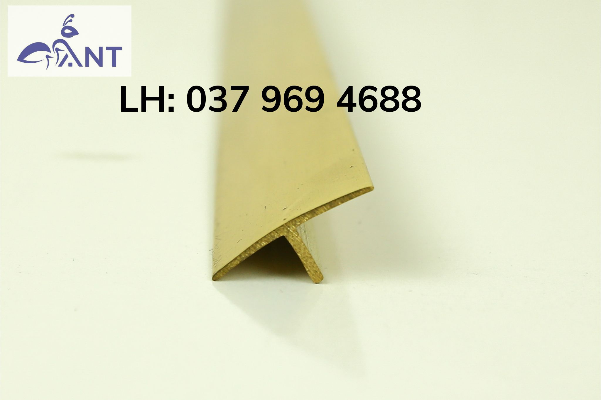 Nẹp đồng t12 mặt trơn cong, nẹp chữ t đồng, nẹp trang trí, thanh dài 4m, giá tính theo mét