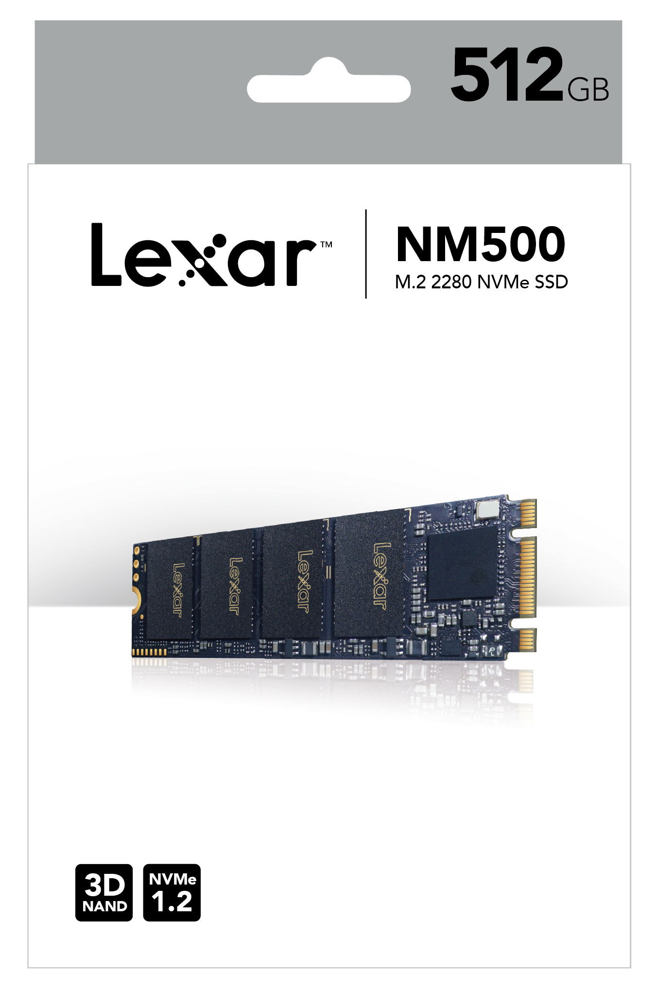 Ổ Cứng SSD Lexar NM500 PCIe M.2 2280 NVMe 512GB - LNM500512RB - Hàng Chính Hãng