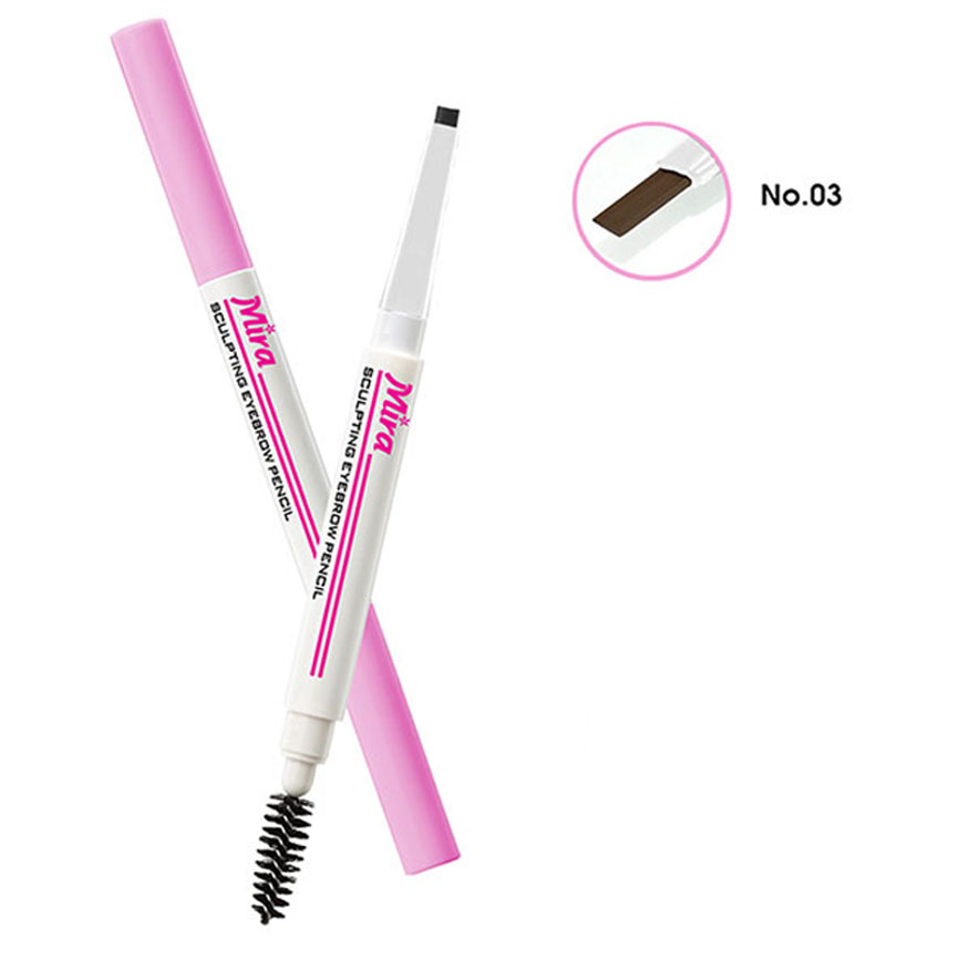 Bút Kẻ Mày Mira Sculpting Eyebrow Pencil B713- #3