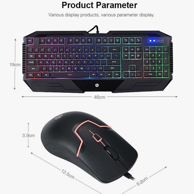 Bộ Bàn Phím Và Chuột Gaming GK1100 LED USB - NTH