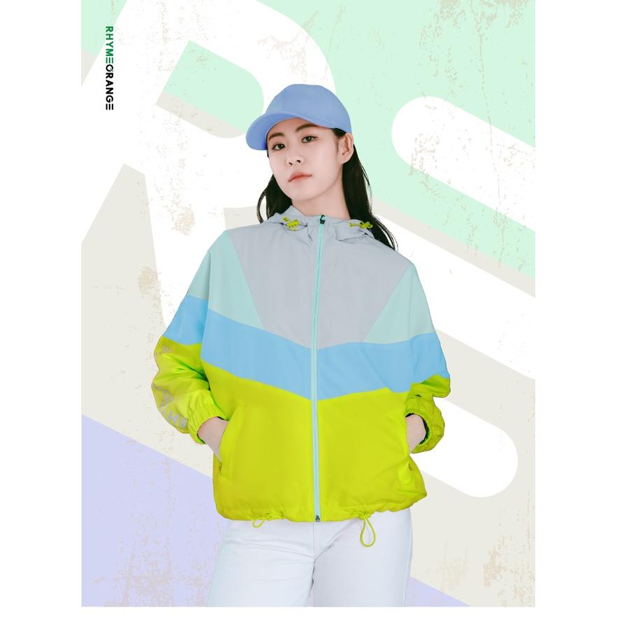 Áo khoác dù trượt nước nữ xu hướng mới Lime Orange - Newtro Windstopper - RO22737403