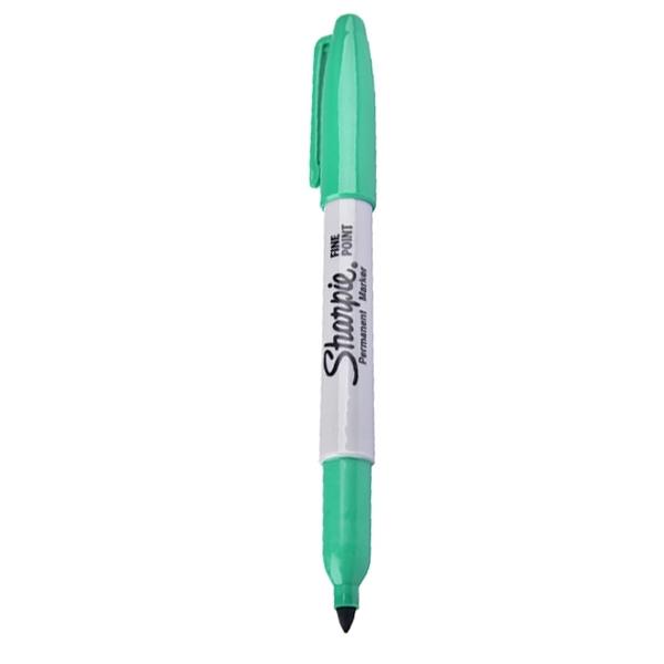 Bộ 2 Bút Lông Dầu Sharpie Fine 30127 - Xanh Ngọc