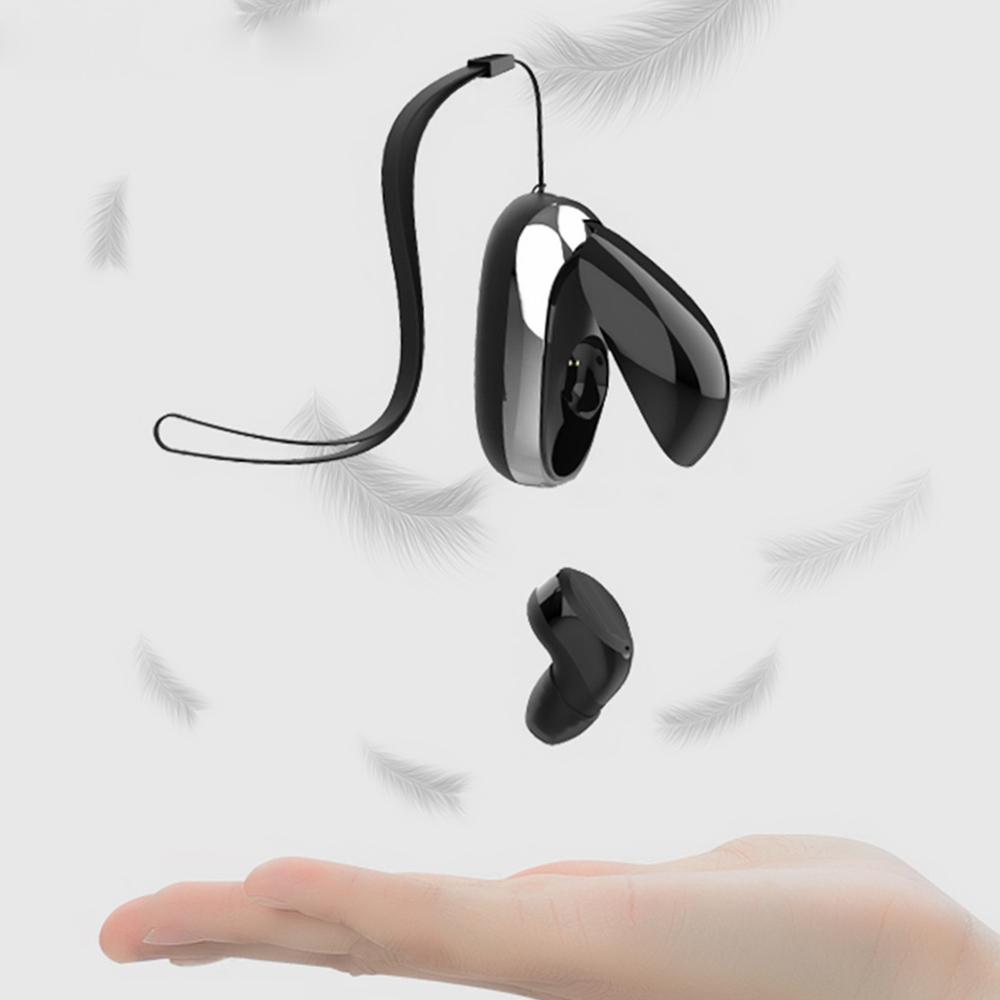 S2 TWS BT5.0 True Wireless Single Earphone In-Ear Earbud Intelligent Touch Control/Noise Reduction/HiFi Stereo/200mAh