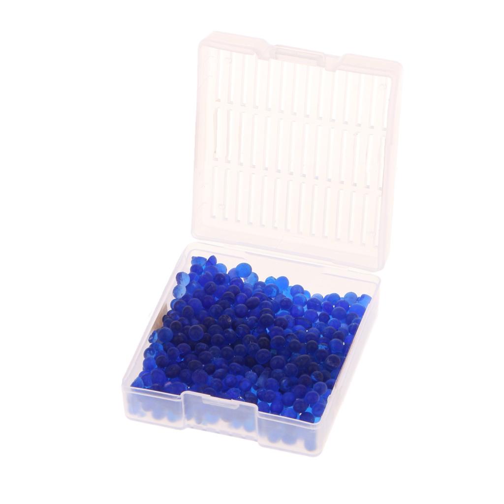 Phép Lạ Chiếu Silica Gel Camera Hút Ẩm Hút Ẩm Hạt Hút Ẩm PO Xanh Dương
