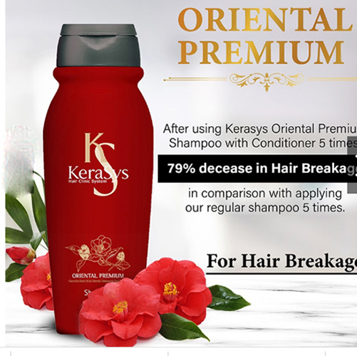 Dầu gội thảo dược giảm ngãy rụng, kích thích mọc tóc Hàn Quốc Kerasys Oriental Premium Shampoo 200ml