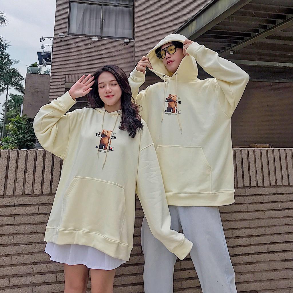 Áo nỉ Hoodie Teddy áo nỉ bông hoodie unisex nam nữ - Boiz Unisex