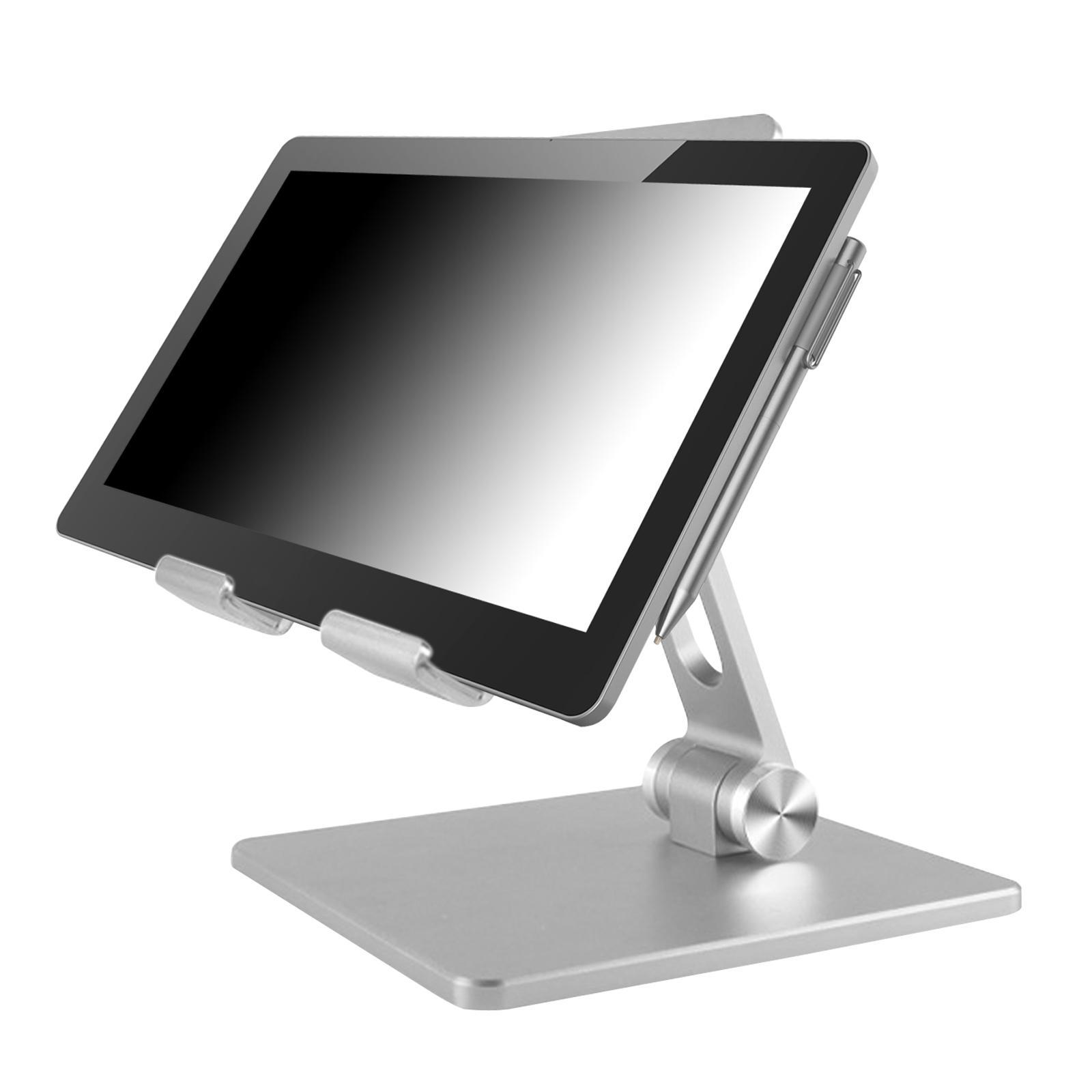 Tablet/Phone Stand, Adjustable &amp; Foldable Desktop Holder Cradle Dock for Video Recording