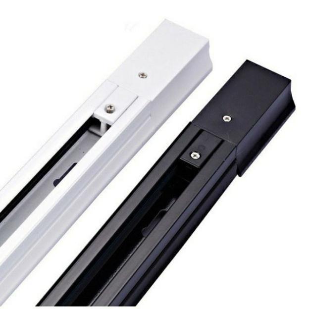 Thanh Ray Đèn Rọi 1m và 1,5m, Ray Đèn Rọi Gắn Tường Trang Trí Cửa Hàng