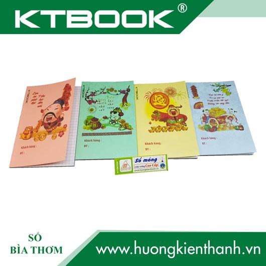 combo 10 cuốn sổ bìa thơm cao cấp thần tài mỏng (10 x 15 cm)