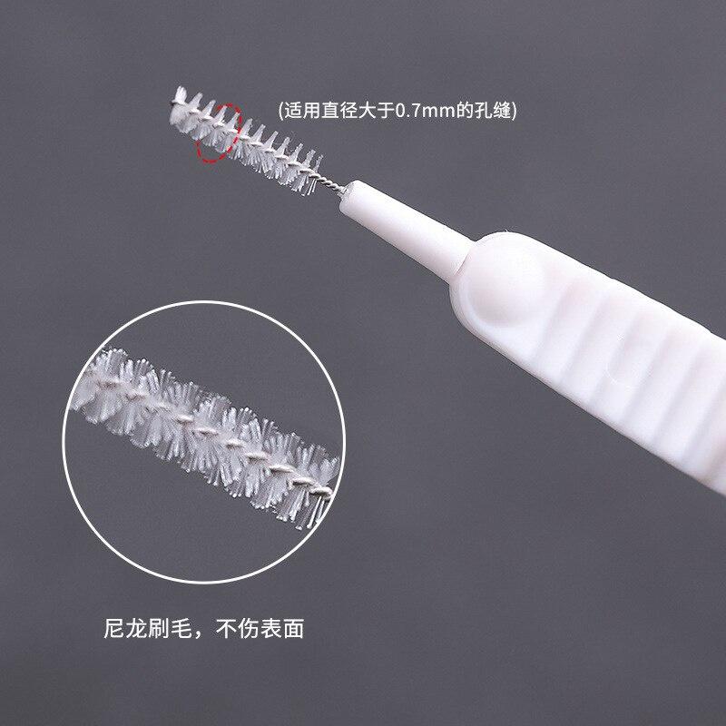 10Pcs Shower Nozzle Cleaning Brush Of Shower Pore Gap Cleaning Brush Head Anti-clogging Small Brush Bathroom Cleaning Tools