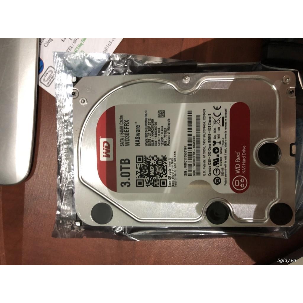 Ổ cứng 3TB Red 256M Cache, 5400 RPM