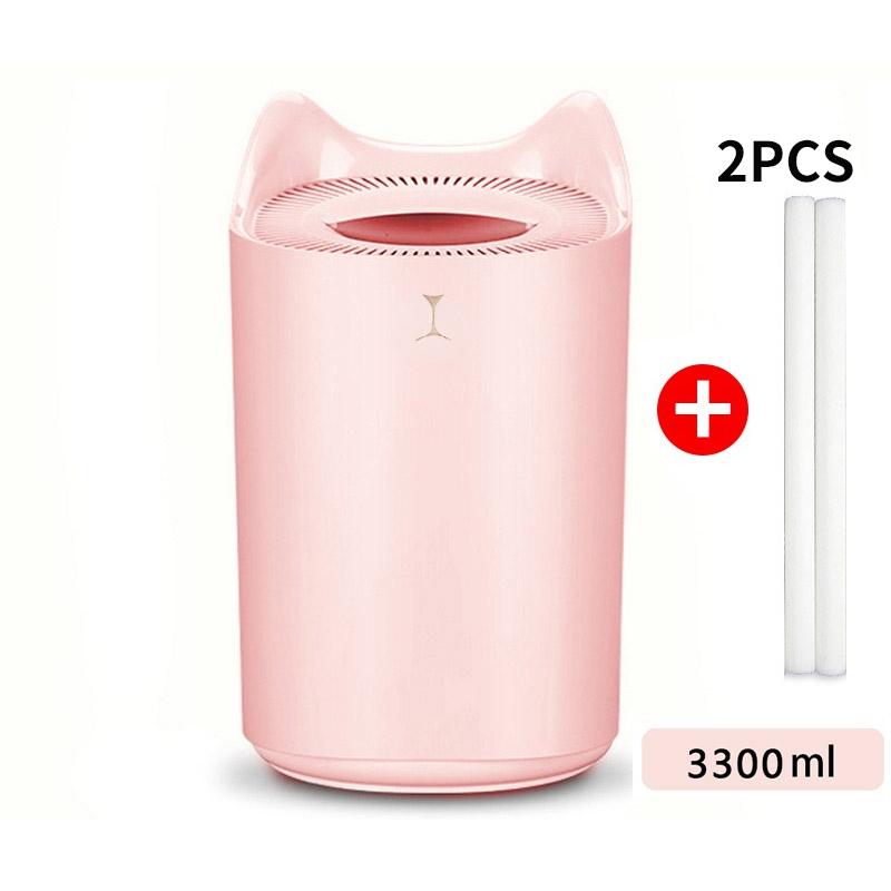 Máy Lọc Không Khí Tạo Ẩm Hương Thơm Khuếch Tán Tinh Dầu Siêu Âm Nhiều Mây Vibe Phun Sương Tạo Xông Phòng Humificador Dành Cho Xiaomi 3L