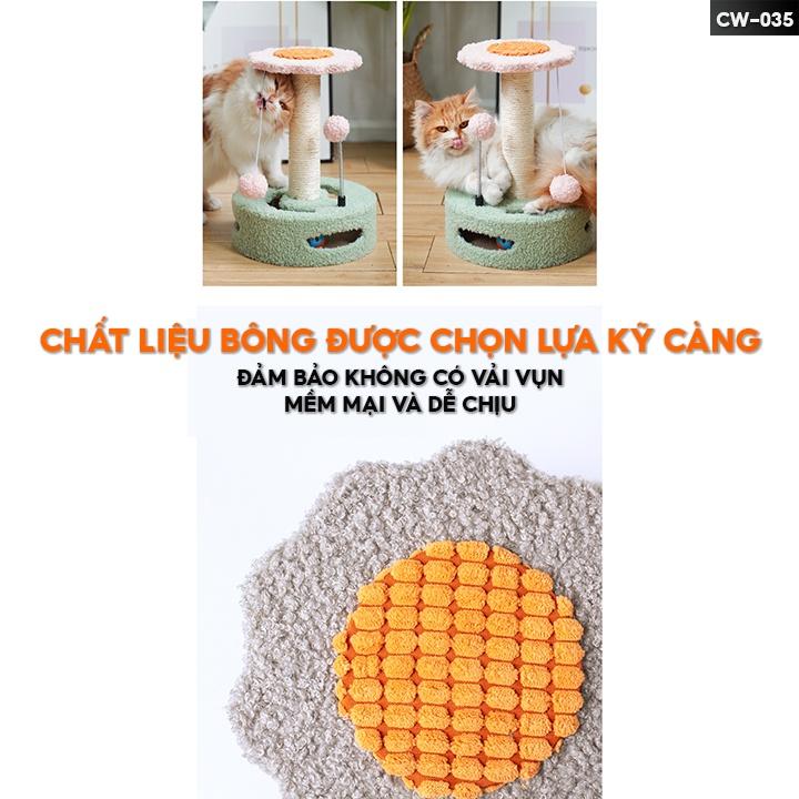 Trụ Cào Móng Dành Cho Mèo Đồ Chơi Thể Chất Dành Cho Mèo Cưng Kèm Trụ CW-035