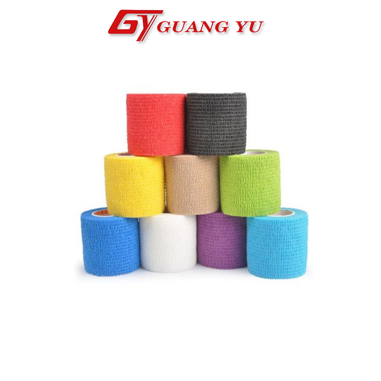 Băng cuốn chấn thương tự dính, phục vụ y tế thể thao rộng 5cm dài 4.5m