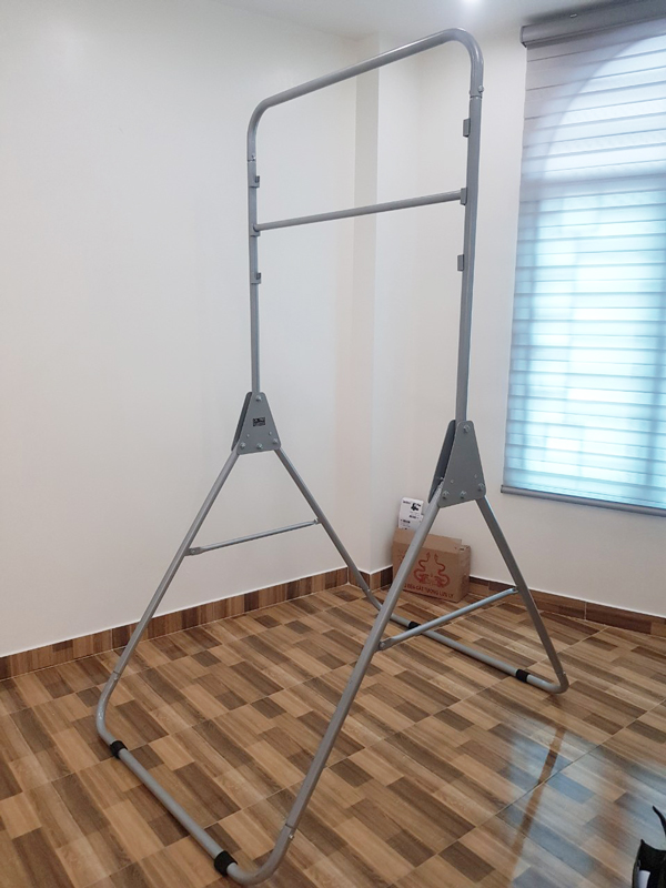 Xà đơn xếp 2020 gấp gọn, điều chỉnh chiều cao từ 1.6m- 2.35cm an toàn cho mọi lứa tuổi T THIEN TRUONG SPORT