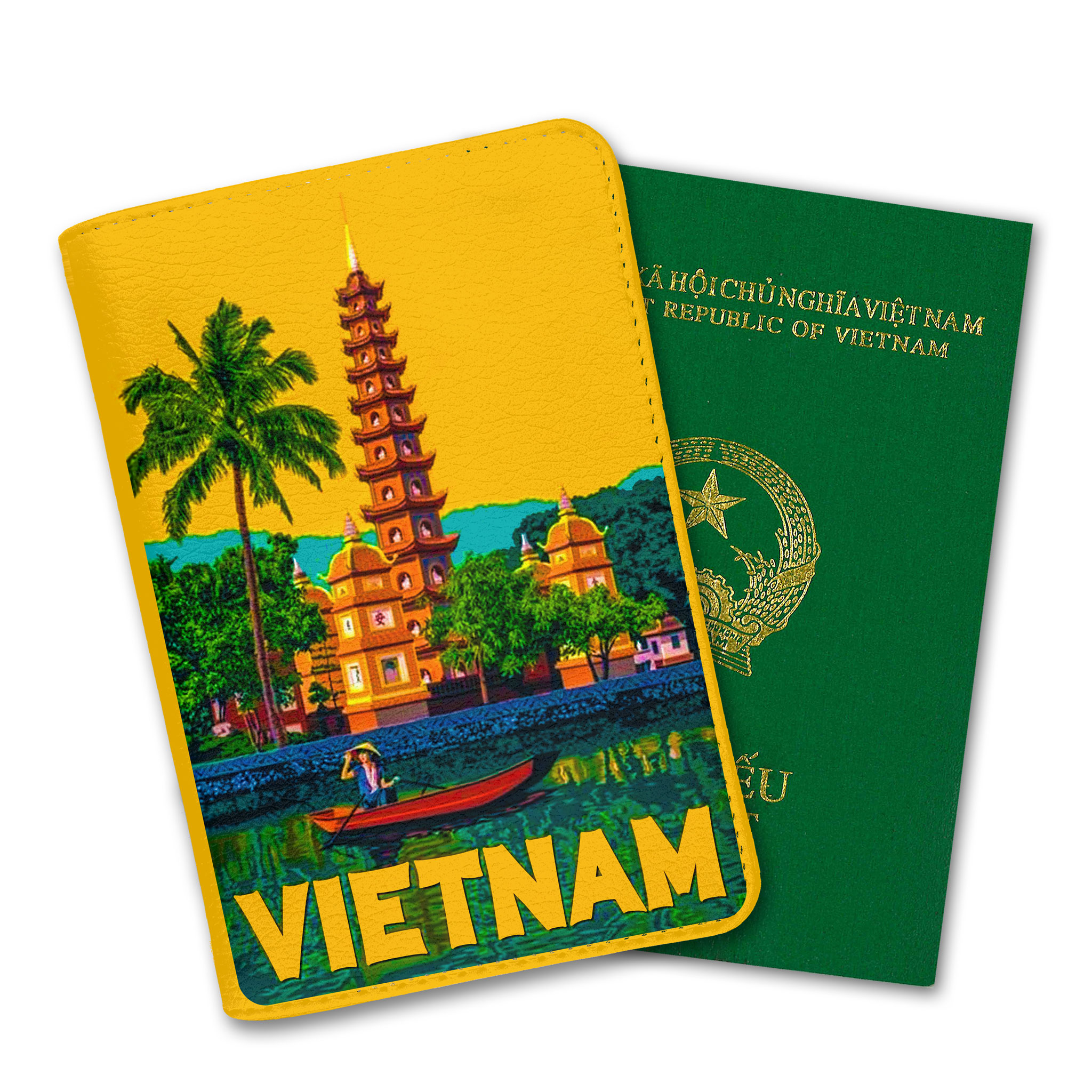 Ví Passport Du Lịch VIỆT NAM - Bao Da Hộ Chiếu STormbreaker Siêu Dễ Thương - Passport Cover Holder TRAVEL WITH VIETNAM - Thiết Kế Đơn Giản - Tinh Tế - Hình Ảnh Sắc Nét - PP189