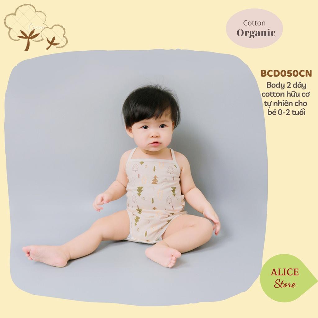 Quần áo sơ sinh 0-2 tuổi 100% COTTON HỮU CƠ TỰ NHIÊN không chất tẩy nhuộm, body chip mùa hè cho bé họa tiết đáng yêu