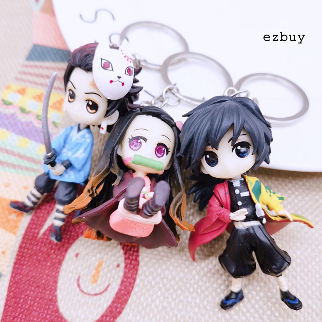 Móc khóa hình nhân vật anime dễ thương