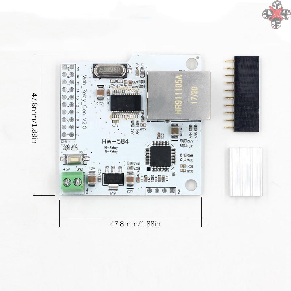 CHANNEL Mô Đun Rơ Le Mạng Lan 8 Kênh 5v P2P Wifi Cho Điện Thoại