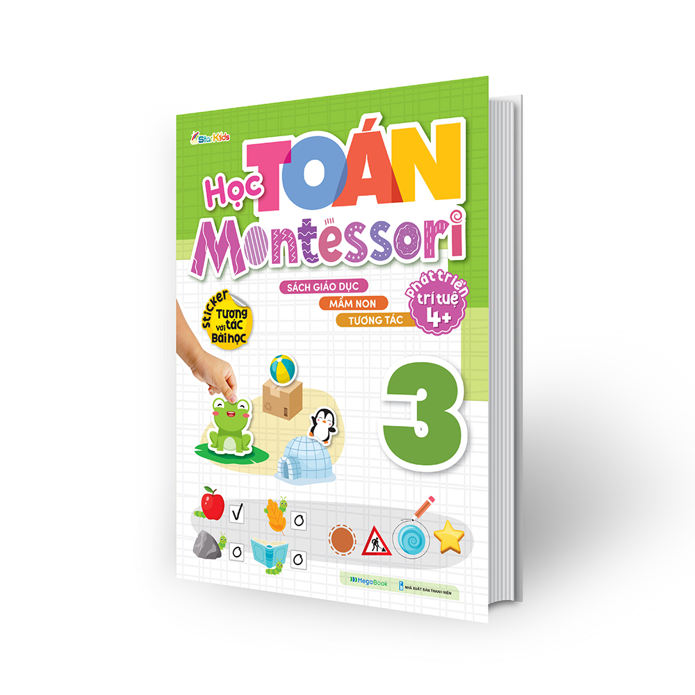 Học Toán Montessori 3 ( Phát triển trí tuệ 4+)