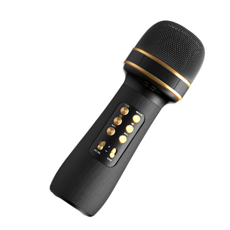 Micro Hát Karaoke Kết Nối Không Dây Cao Cấp PKCB - Hàng Chính Hãng