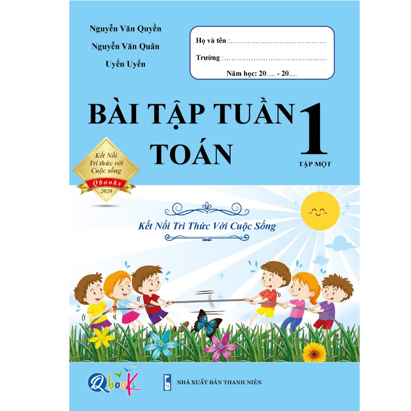Sách - Combo Bài Tập Tuần Toán và Tiếng Việt 1 - Kết nối tri thức với cuộc sống - Tập 1