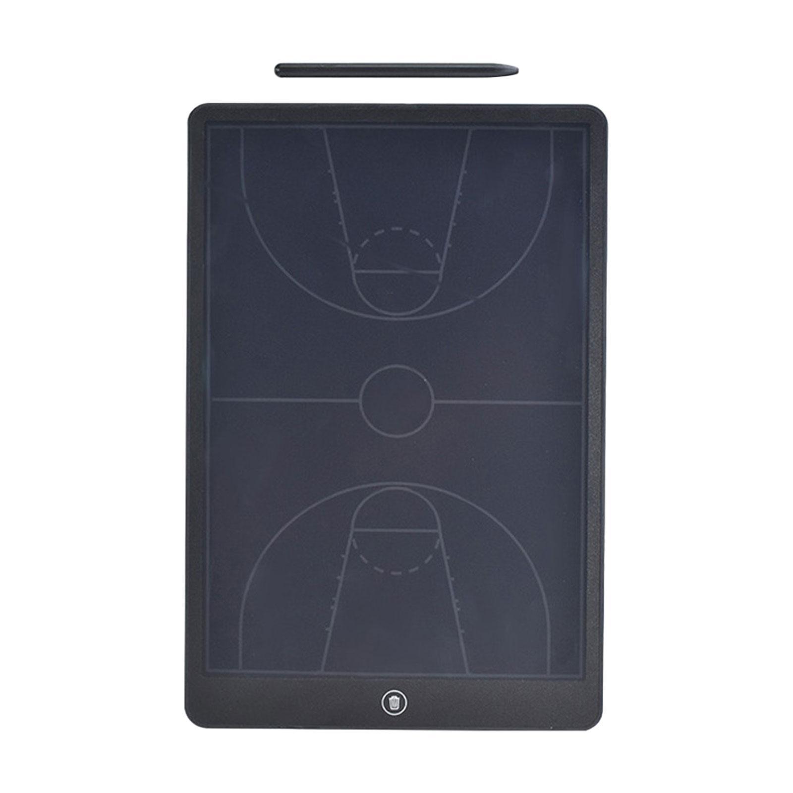 Electronic Board Basketball Portable Play Board Practice Training Strategy with Pen Erasable Teaching Board